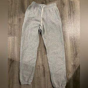 Urban Outfitters Out From Under Kya Fleece Grey Joggers, Size Small